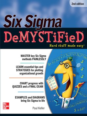 cover image of Six Sigma Demystified